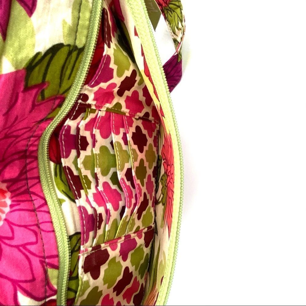 Vera Bradley Hello Dahlia lg hipster messenger bag - Picture 7 of 16
